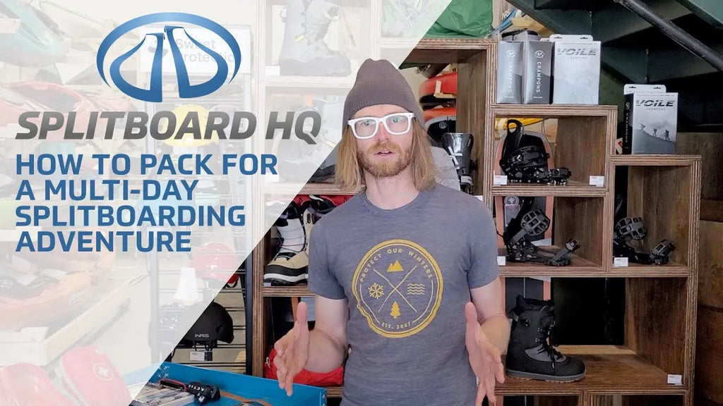 How to Pack for a Multi-Day Splitboarding Trip